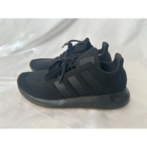 adidas Kids' Swift Run 1.0 Running Shoes Black Sneakers Size 2 Boys